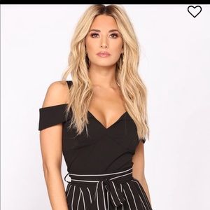 FashionNova Done Better Off the Shoulder Top